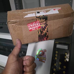 Luis added a photo of their purchase