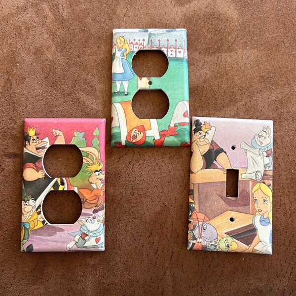 Lion King Simba and Timon Light Switch Plate, LK21 Etsy Singapore