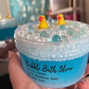 Bubble Bath Floam Scented Slime 