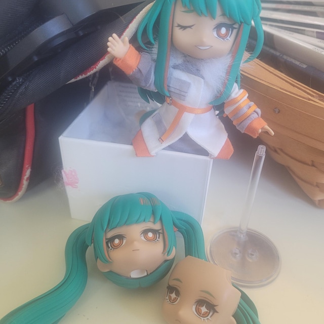 オビツ11ボディ用カスタムねんどろいどドールヘッド：アニメ、ゲーム