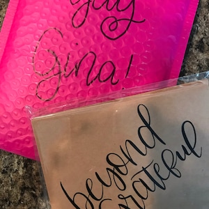 Gina added a photo of their purchase