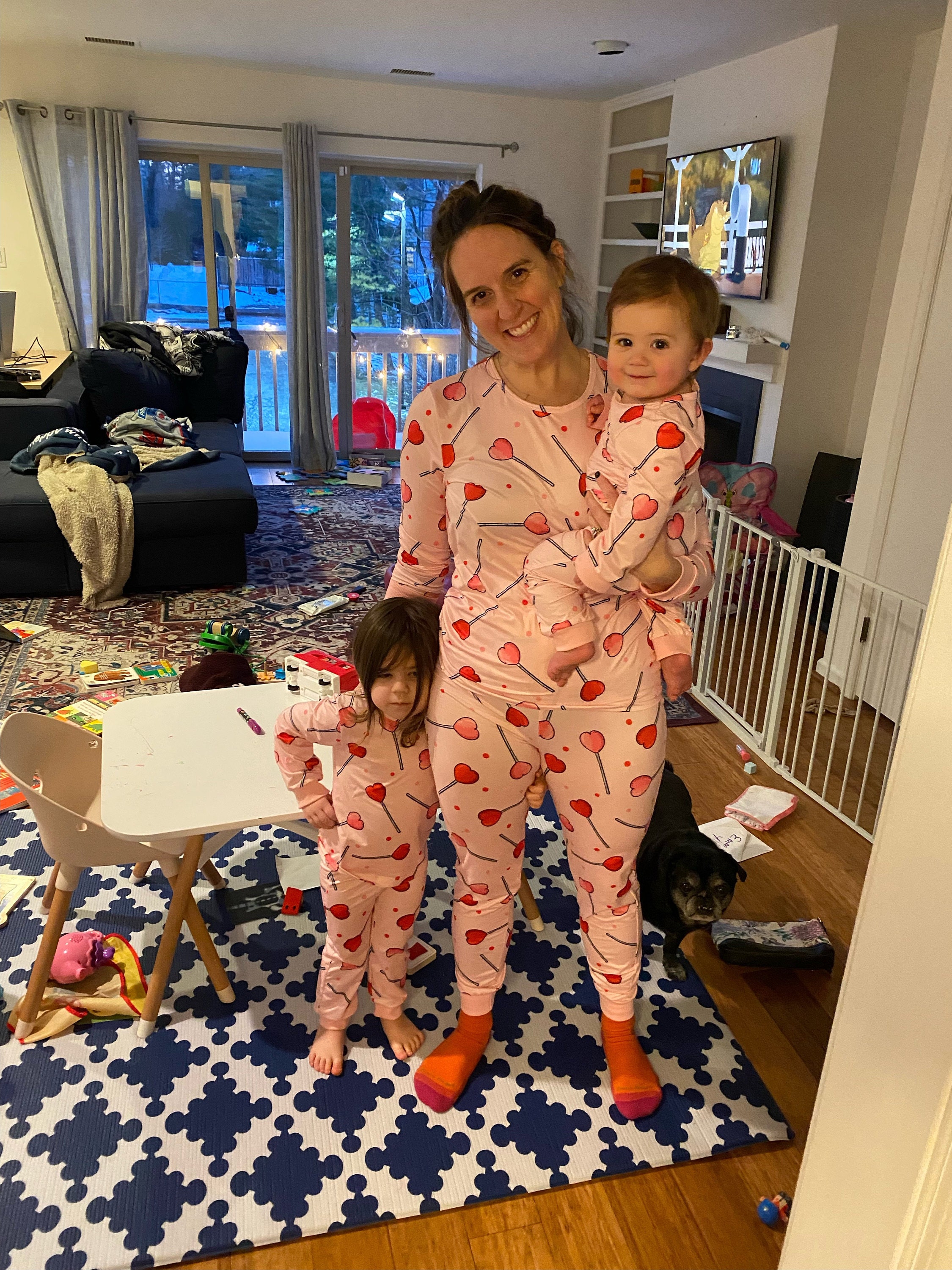 HEART LOLLIPOP PAJAMAS Mothers day pajamas, mommy and me pajamas, matching outfits, matching pajamas, Mother&#39;s day outfits, matching pajamas