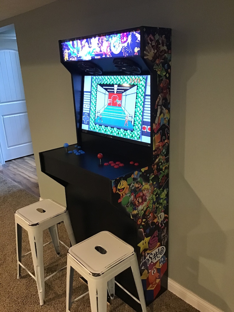 Arcade setup shared by Shane Ogden