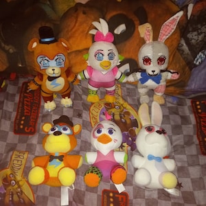 I recently bought this Toy Chica Funko FNaF plush from , and cross  referenced it on Funko's Site and it seems legitimate but what do you guys  think? Is it legitimate or