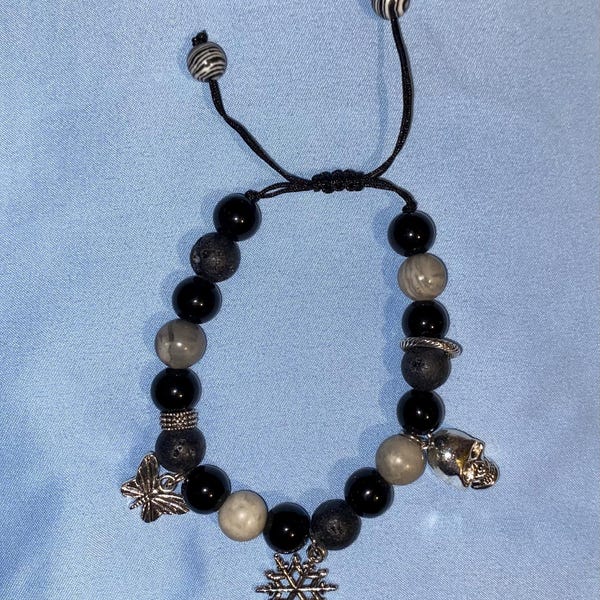Bracelet Wrap Lapis Lazuli – Énergie Céleste - Moment Ici