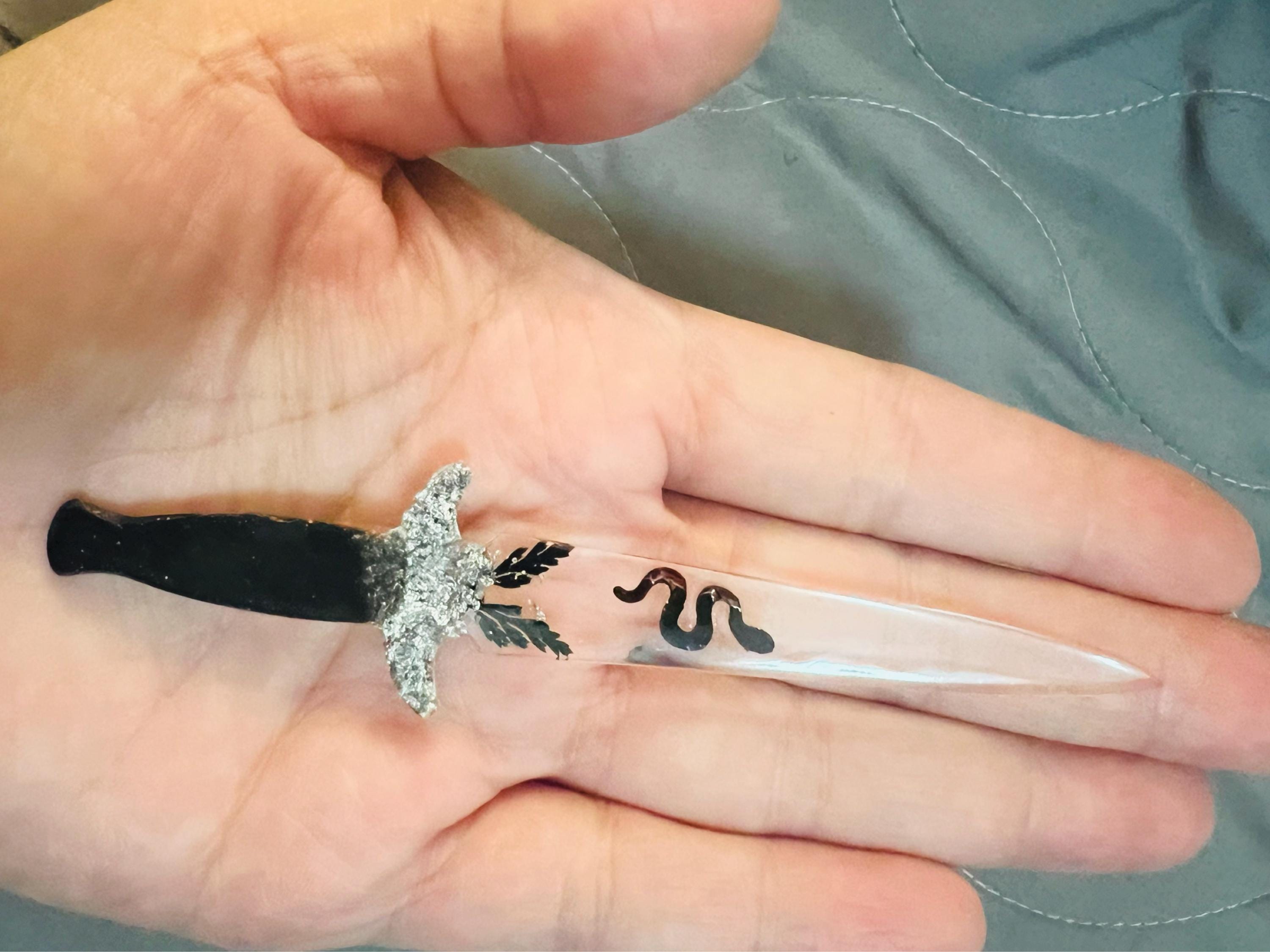 Custom Dagger Bookmark Set - Wedding Party Favors, Book Nook Accessories, Personalize Your Reading Experience