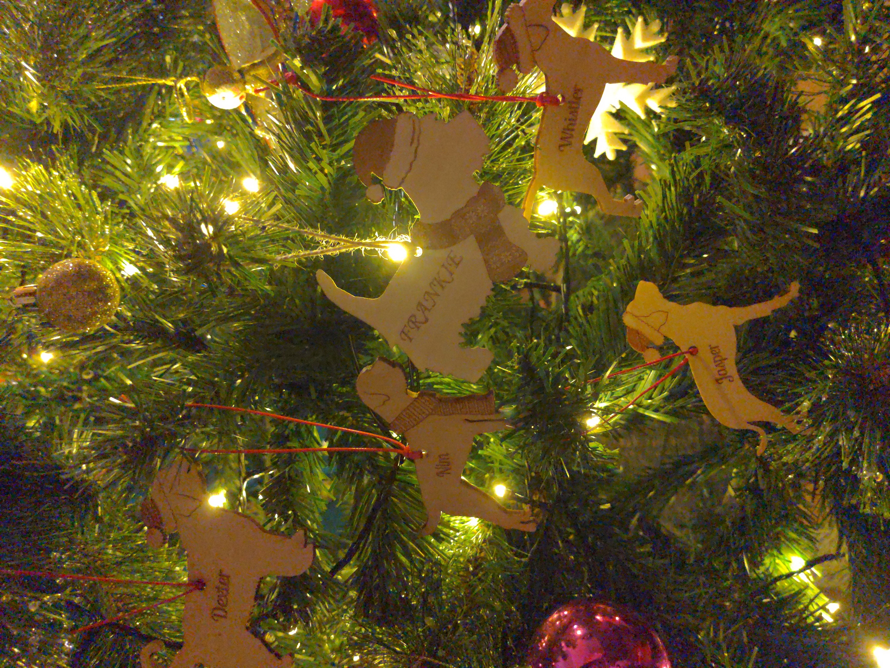 Custom Christmas Dog Decoration
