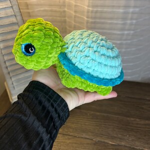 Tofu the Turtle Crochet Pattern - Etsy