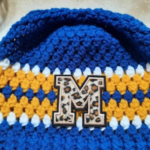 Leopard print Patch Letters, Chenille Embroidered cheetah Letters,Varsity Letter Iron on Patch