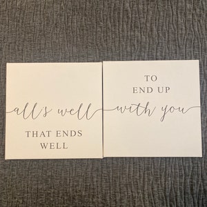 Taylor Swift Lyrics. Bedroom Wall Art. Song Lyric Print. Lover Lyrics.  Above Bed Decor. All's Well That Ends Well to End up With You -  Denmark