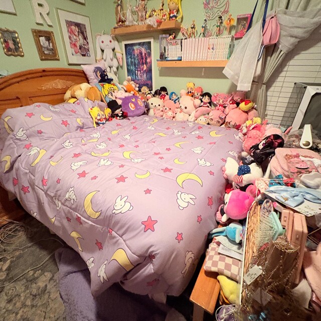 Crescent Moon and Bunny Pattern Comforter, Twin Twin XL Queen Full
