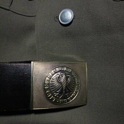 Original British army pullover Commando Jumper Blue Grey sweater Wool
