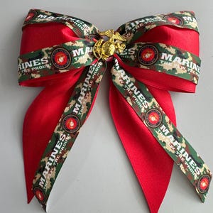 Marines Military Elite 7/8" Grosgrain Ribbon You Choose