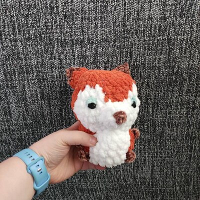 Fox No Sew Crochet Pattern, No Sew Amigurumi Crochet Patterns, Crochet ...