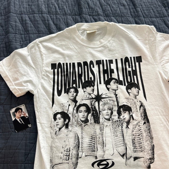 Ateez Merch Tshirt 2024 Ateez World Tour Towards The Light