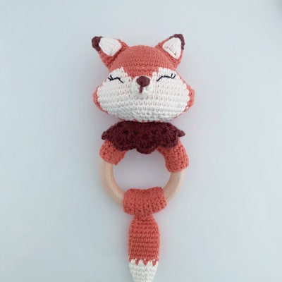 My Strawberry Rattle Crochet Pattern PDF in English US - Etsy