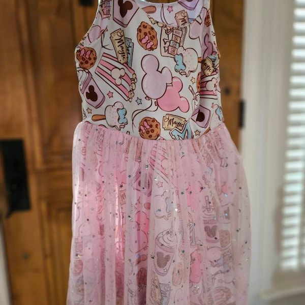 KIDS MINI SHIRT DRESS  12-14 TIPTOE THE TIGHTROPE main image 1