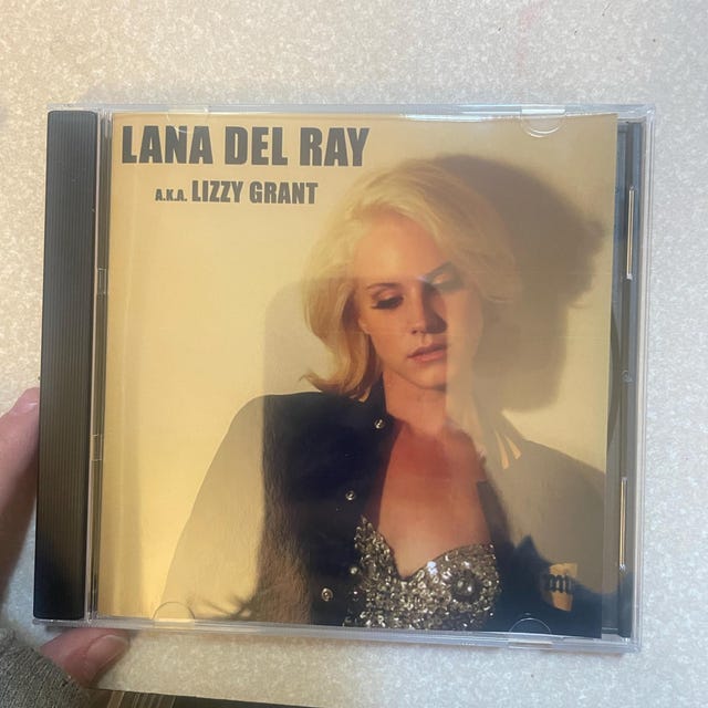 Lana Del Ray 1 CD A.K.A. Lizzy Grant Unreleased Pre 1st Album LP