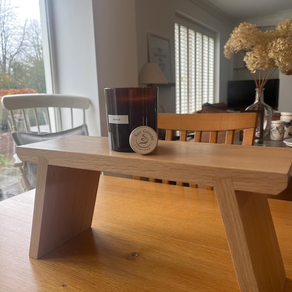 Modern Oak Step Stool. Contemporary Step Stool - Stylish and Functional ...