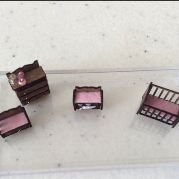 1:144 Scale * 1/144th Inch Scale Dollhouse Miniature-nursery - Etsy