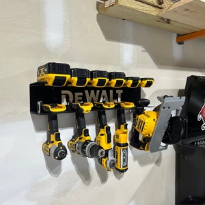 Dewalt 20v Power Tool / Battery Holder / Organizer / Rack / Hanger ...