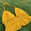 Remy Ruffle Bikini Top Crochet Pattern Adjustable, Beginner Friendly ...