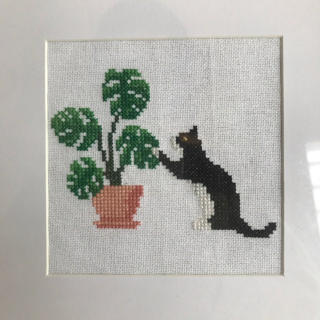 Mr. Cat Cross Stitch Pattern – Stitchingland
