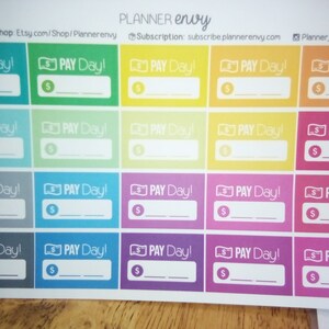 Planner Stickers Erin Condren Life Planner ECLP 77 Pink Piggy Bank ...