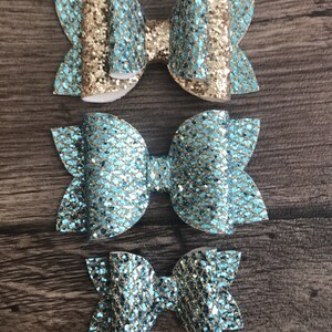 Plastic Hairbow Templates Glitter Glitter on the Wall Bow Etsy