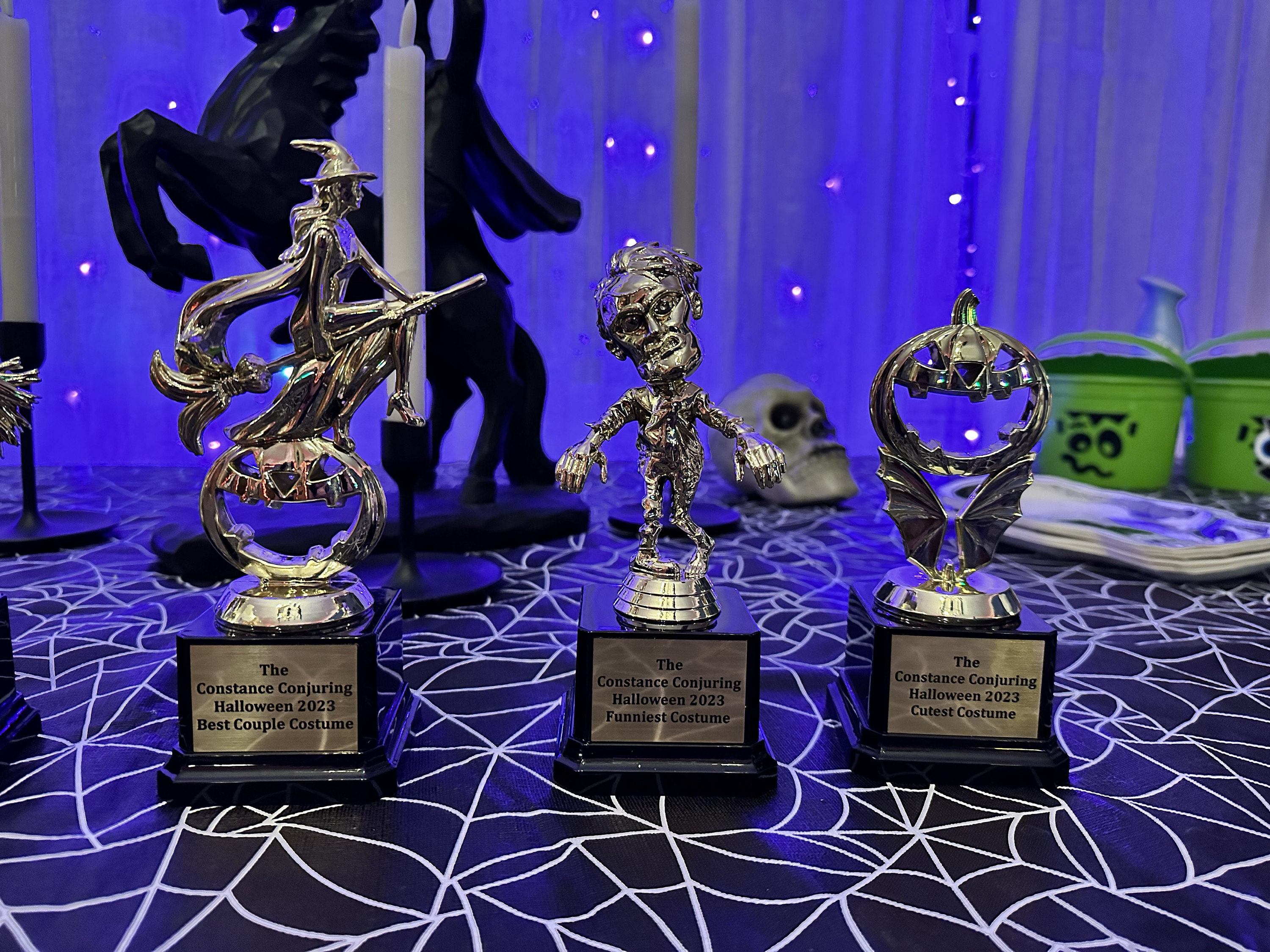 Halloween Trophy Costume Party Prize Free Engraving Halloween Party Favor