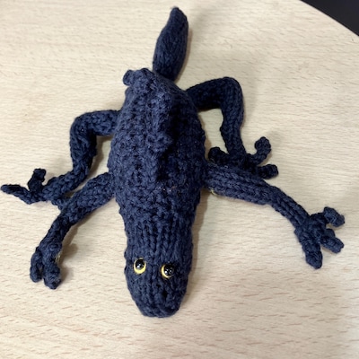 Lizard Knitting Pattern - Etsy