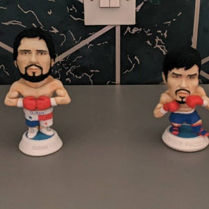 Manny Pacquiao Boxing Champion caricature sculpture Sports