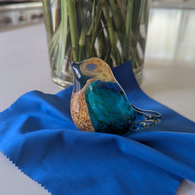 Bluebird of Happiness - Hand Blown Glass - Etsy