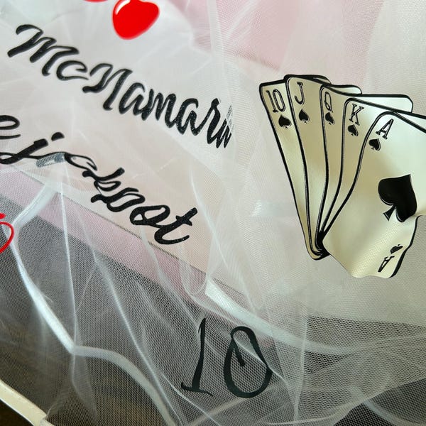 Bridal Bow Pearl Veil, Pearl Veil Bachelorette Party, Pearl Bride Bow ...