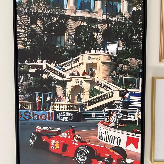 Vintage Formula 1 Monaco Grand Prix Marlboro Team Digital Print