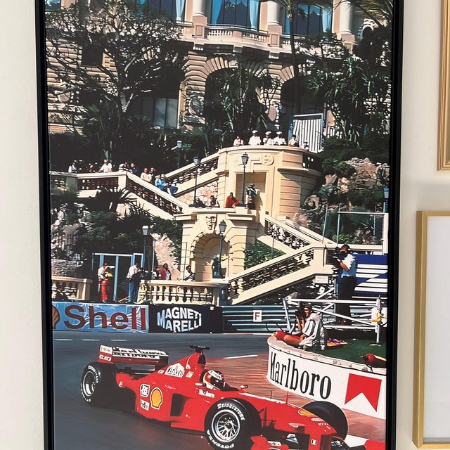 GRAND PRIX DE Monaco 1996 Formule 1 F1 Affiche Originale Numerotee N