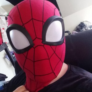 スペクタキュラー・スパイダーマン フェイスシェル+レンズ+布製マスク