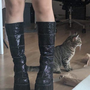 Vintage Y2K Slip Dress in Khaki - 2000s Whimsigoth Fairycore Festival Dress - Size L