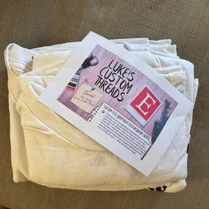 Etsy-koper heeft een foto van de aankoop toegevoegd