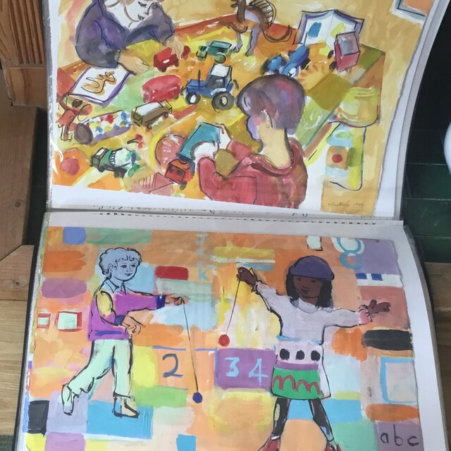 Portfolio Artiste A3 Avec 20 Pochettes - Classeur Spirale Dessin, Peinture, Documents