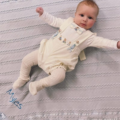 Peter Rabbit Stripe Romper main image 1
