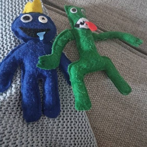 Rainbow Friends Blue PDF Pattern. DIY Roblox Monster Felt 