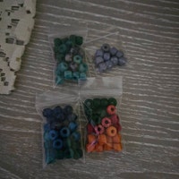 80 Stück Runde Silikonperlen Mix 12mm & 15mm – DIY Schmuck, Bunt, Für Armbänder, Ketten, Dekoration