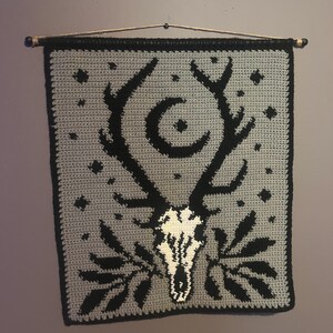 Forest Soul Tapestry Crochet Pattern / Wall Art / Instant Download