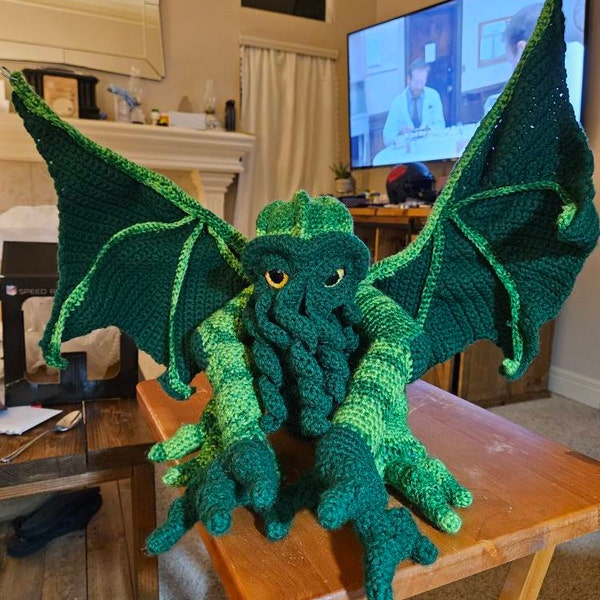 Cthulhu Pattern by Crafty Intentions DIGITAL PDF Downloadable - Etsy