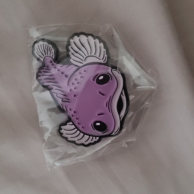 Happy Healthy Blobfish Enamel Pin!