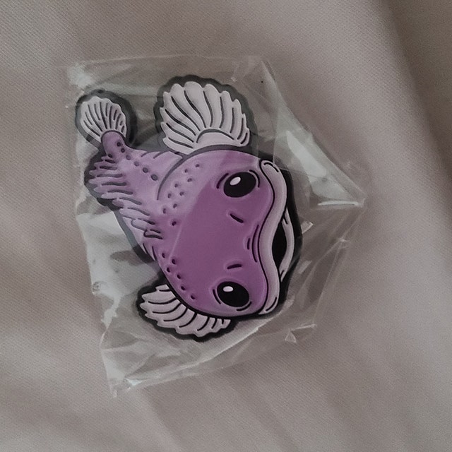 Happy Healthy Blobfish Enamel Pin!