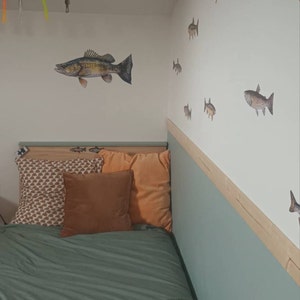 Fish Wall Decals Brown Trout, Walleye, Yellow Perch, Northern Pike Wall  Stickers Fly Fishing Décor -  Canada