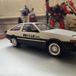 1/10 AE86向け ステッカーセット AE86 Decal Sheet body sticker for RC Drift car 1/10 AE86