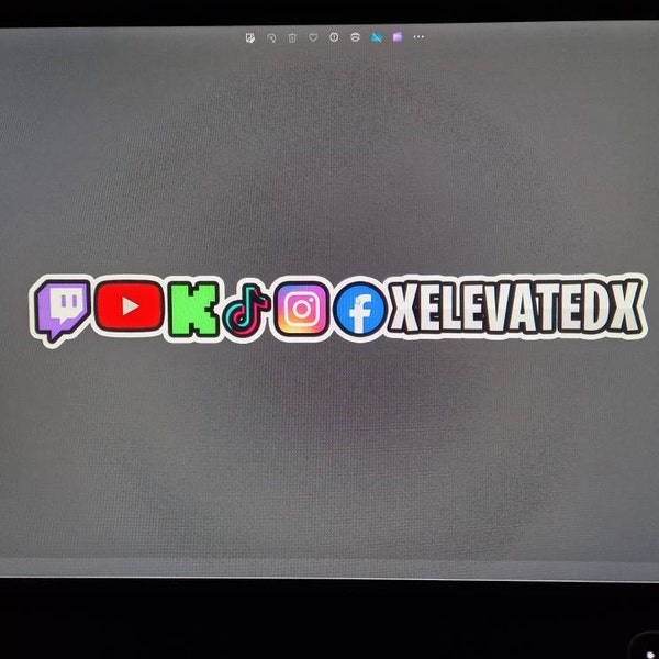 Custom Social Media Overlay for Twitter Twitch Tiktok Discord Instagram ...